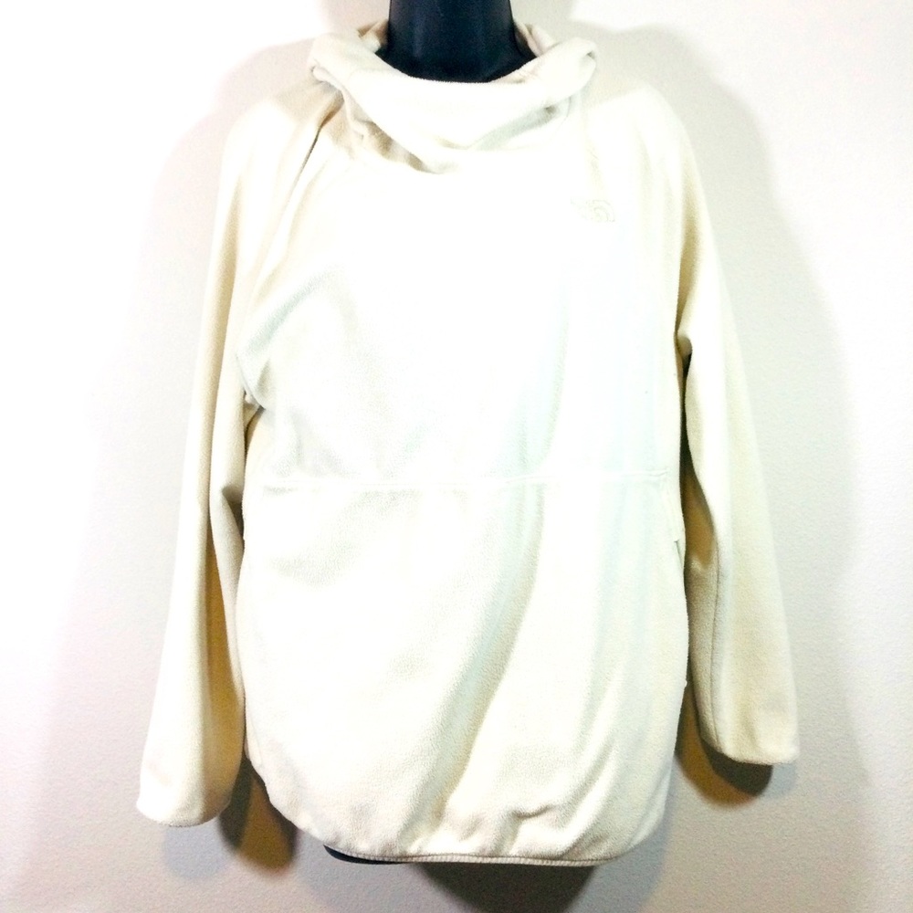 The North Face cowl neck hood fleece sweater